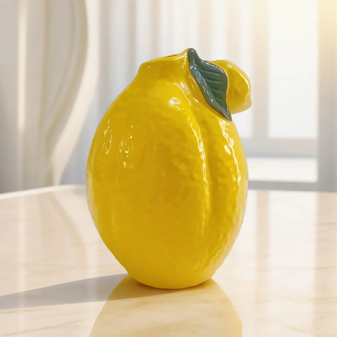 Lemon Keramisk Vase | Skanto