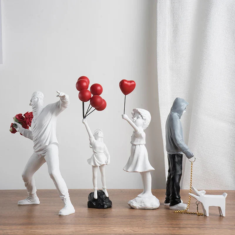 Skanto | Banksy inspirert skulpturkolleksjon
