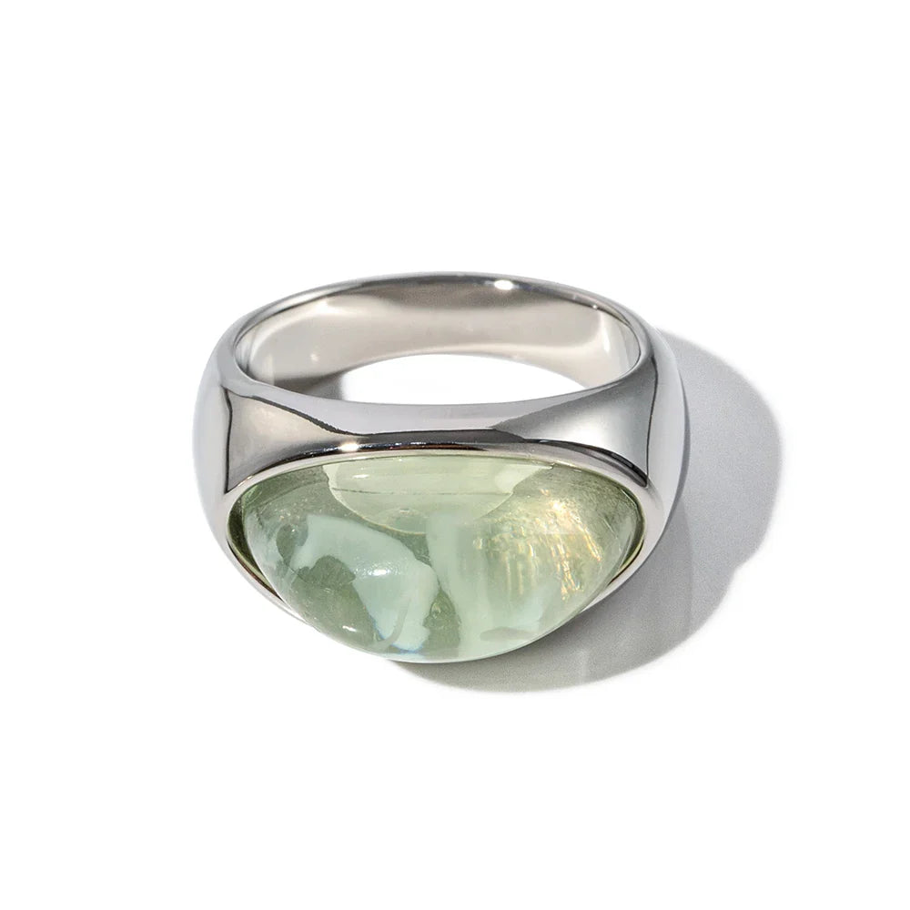 Skanto | Chunky Oval Stone Set Ring