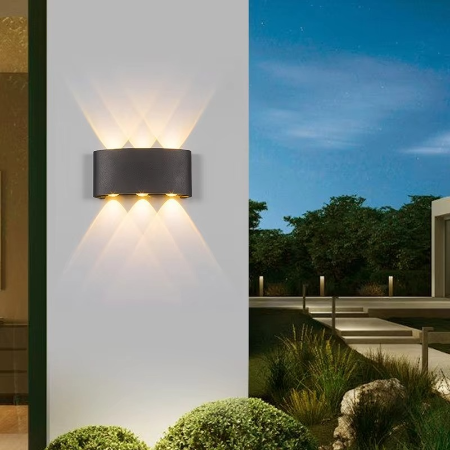 Skanto | Moderne LED Vegglampe - Allsidig Innendørs Belysningsarmatur 4W, 6W, 8W