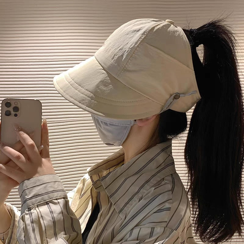 Skanto | Solbeskyttet Chic Sommer Maskeholder Hatt
