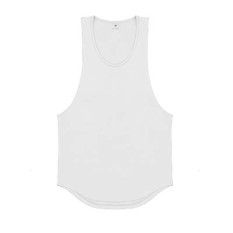 Skanto | Herres Bomull Pustende Ermeløs Trenings Tank Top