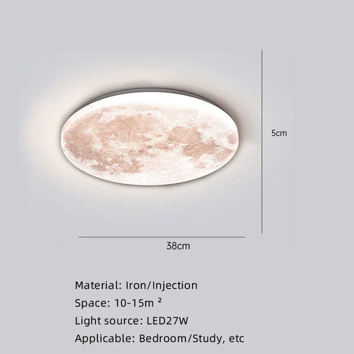 Måneoverflate Kunstnerisk Moderne Taklampe | Skanto