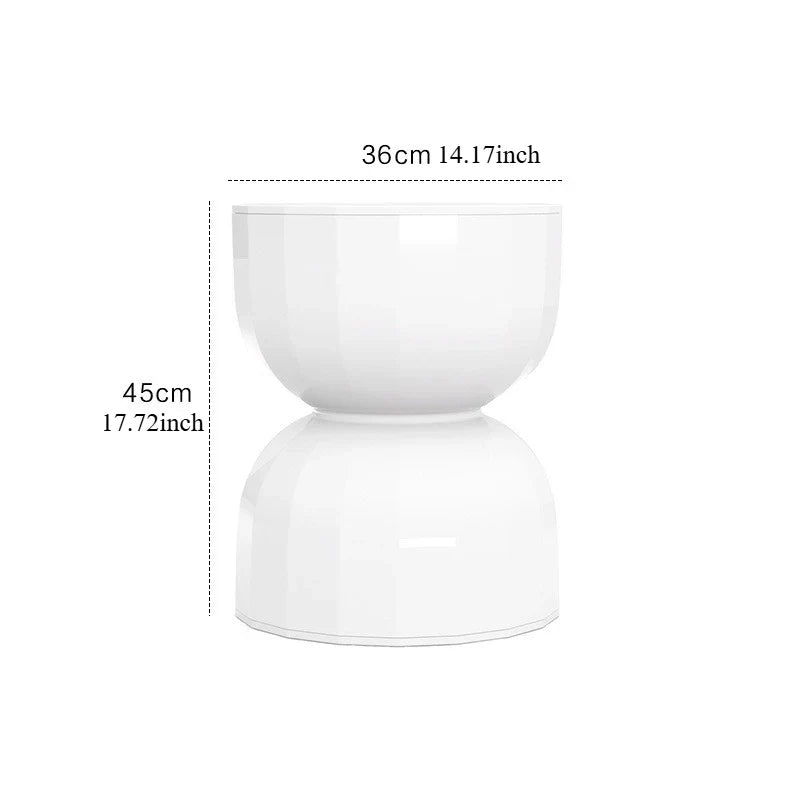 Skanto | Skandinavisk timeglass sidebord med kreativ design