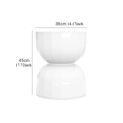 Skanto | Skandinavisk timeglass sidebord med kreativ design