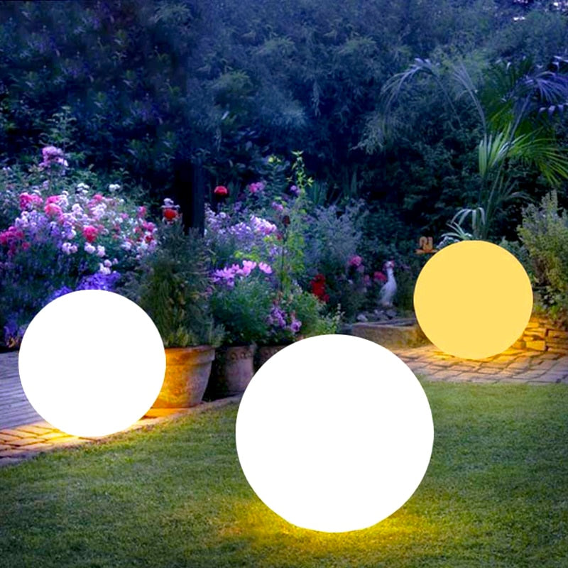 Skanto | Skinnende Måne Solar LED Vanntett Hageball Lys