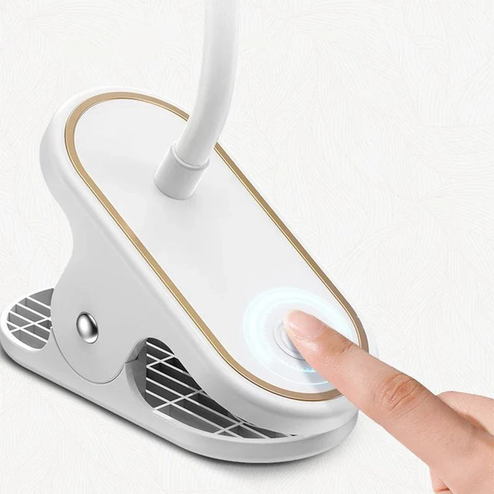 Skanto | Lunivo LED Touch Bordlampe | Med Batteri & Naturlig Lys | 4000K Fargetemperatur | Moderne Design Laget av Plast