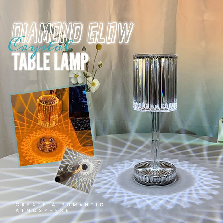 Skanto | Diamond Glow Akril Berøring Bord Nattlampe