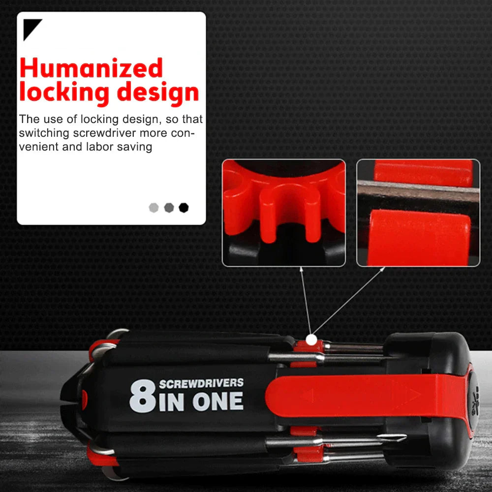 Bright Fix 8in1 LED Multi-Tool Screwdriver | Skanto
