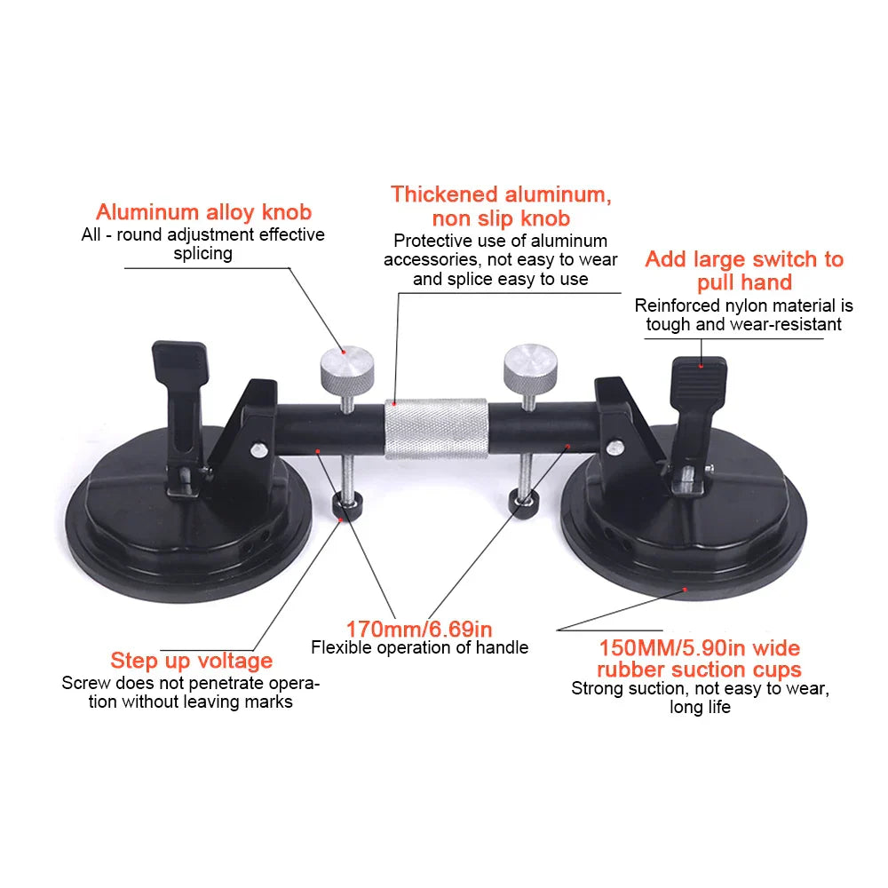 Granite Installation AdjustaSkantoe Vacuum Suction Cups | Skanto