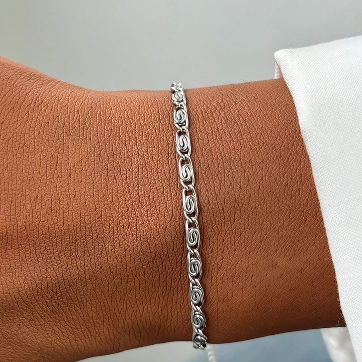 Skanto | Minimal Spiral Lenke Armbånd