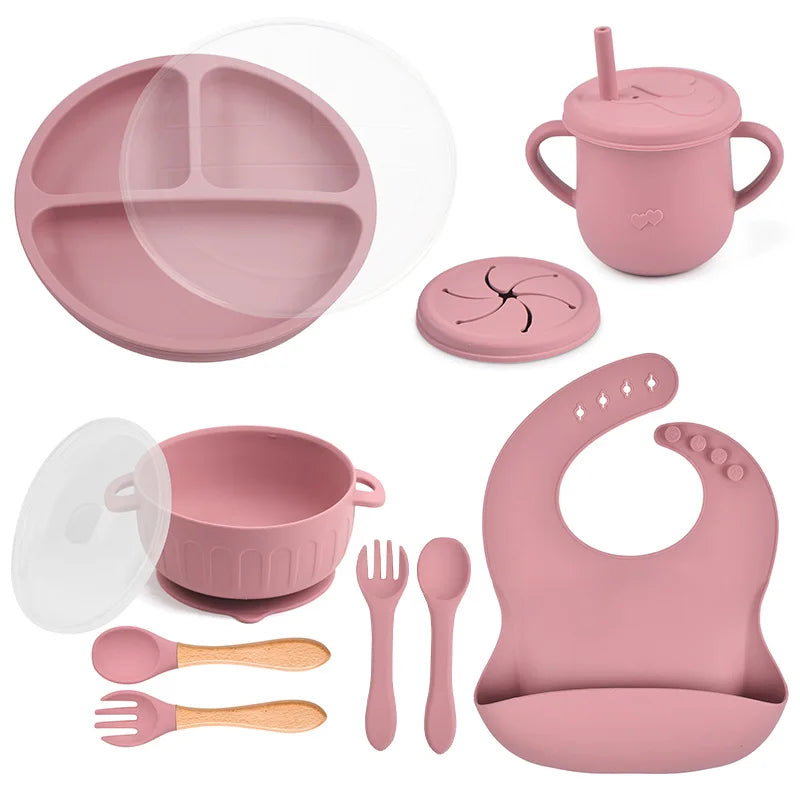 BabyCare Set - 10-delt BPA-fri serviset for barn