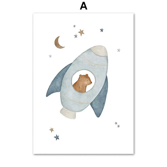 WhimsyWall | Barnerom Veggplakat