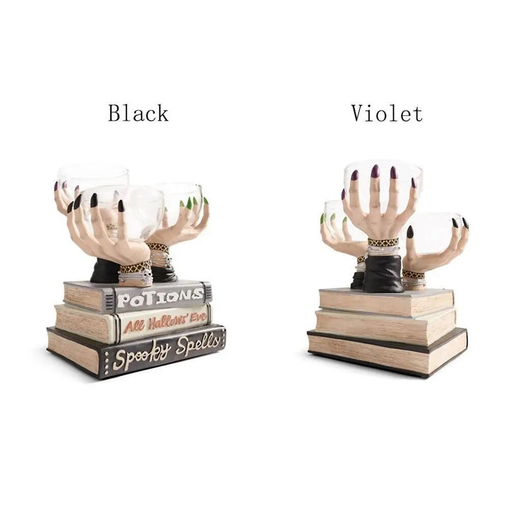 Skanto | Witch Hand Vintage Resin Party Snack Holder