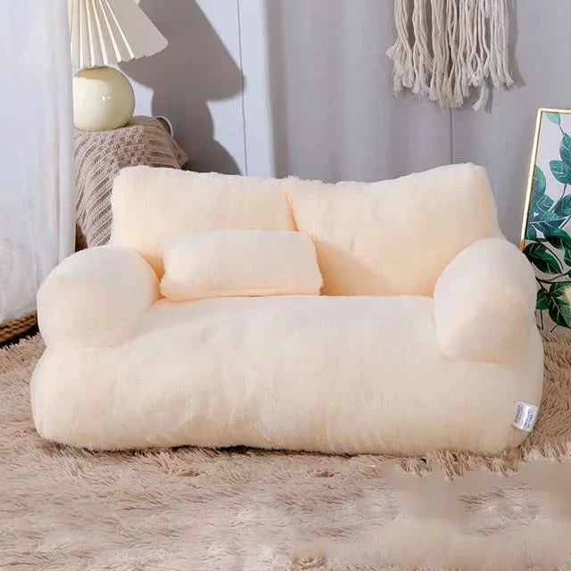 Skanto | FLUFFYCOMFORT – Luksuriøs kjæledyrsofa laget av plysj for maksimal avslapningskomfort