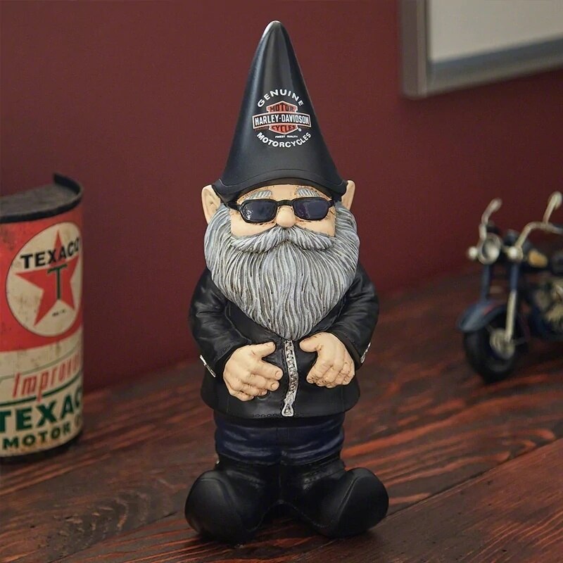 Skanto | Sjarmerende Lokomotiv Gnome Hageornament