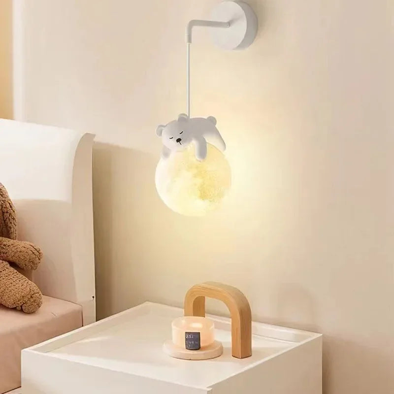 MoonGlow Light - Stilfulle LED Vegglampe for Rom Skanto