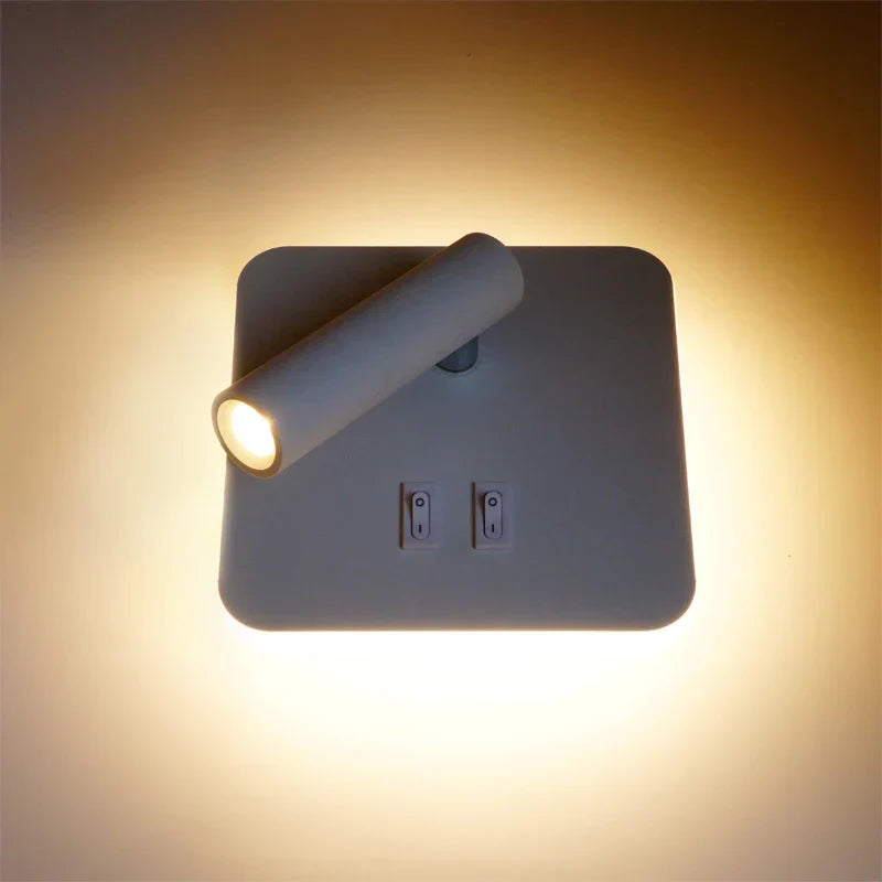 FlexiGlow Lys – Justerbar LED Vegglampe Skanto