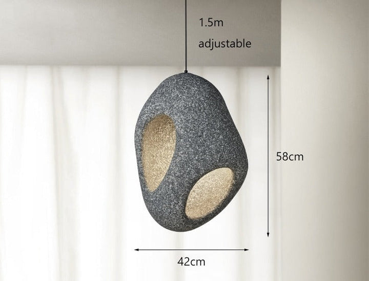 Skanto | Moderne Kreativ LED Pendellampe Wabi Sabi