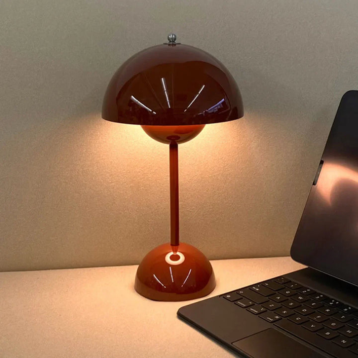 Skanto | Justerbar lysstyrke blomsterpotte lampe - Italiensk oppladbar bordlampe VP3