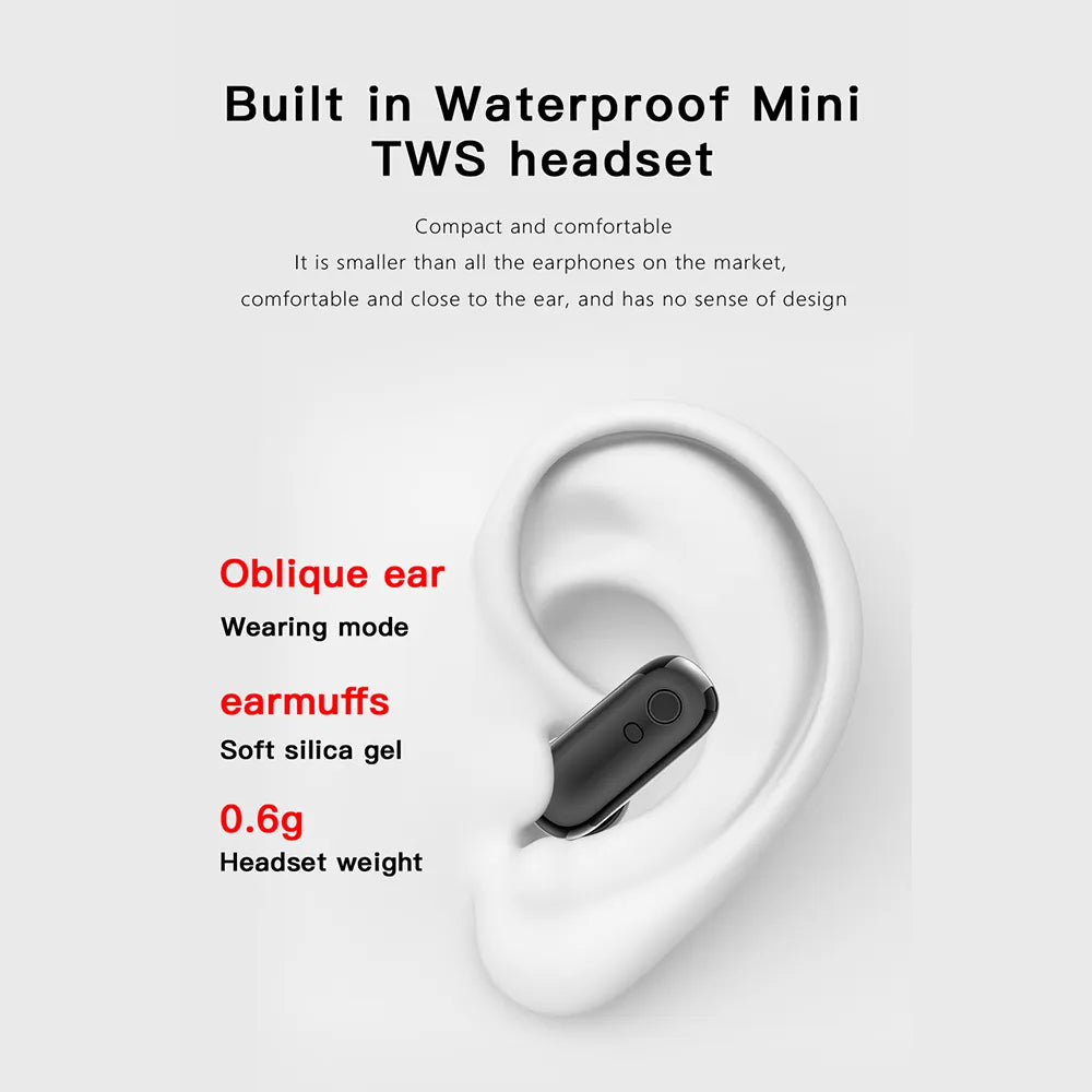 Skanto | To i én smartklokke med Bluetooth-ørepropper