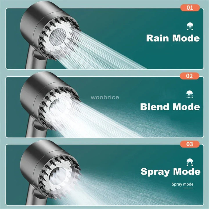 Hudpleiefilter Dushode – 3 Moduser | Vannbesparende & Nærende Bollesett