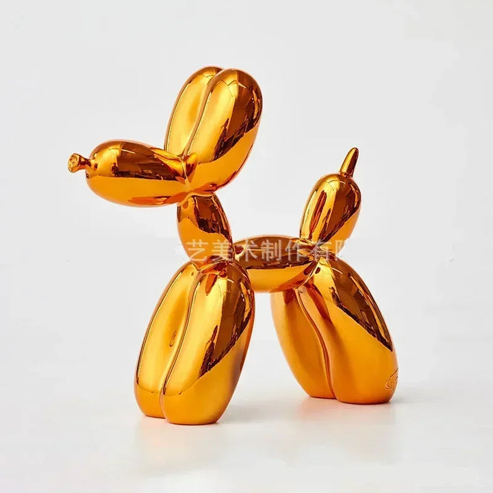 Skanto | Nordisk Ballonghund Skulptur Harpiks Dyreskulptur Kunst Skulpturer og Figurer Håndverk Hjem Innredning Rom Desktop Tilbehør