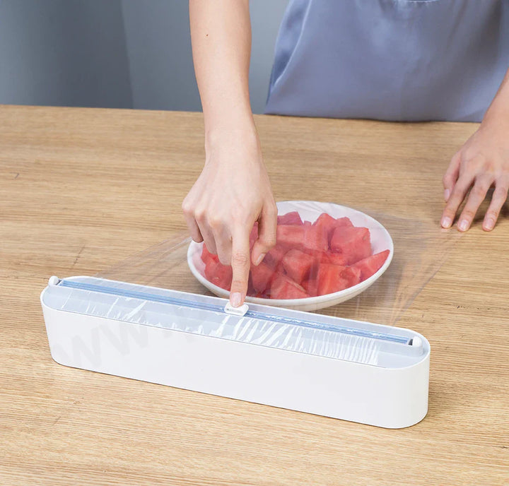 Skanto | Kjøkken Film Cutter Oppbevaringsdispenser Boks