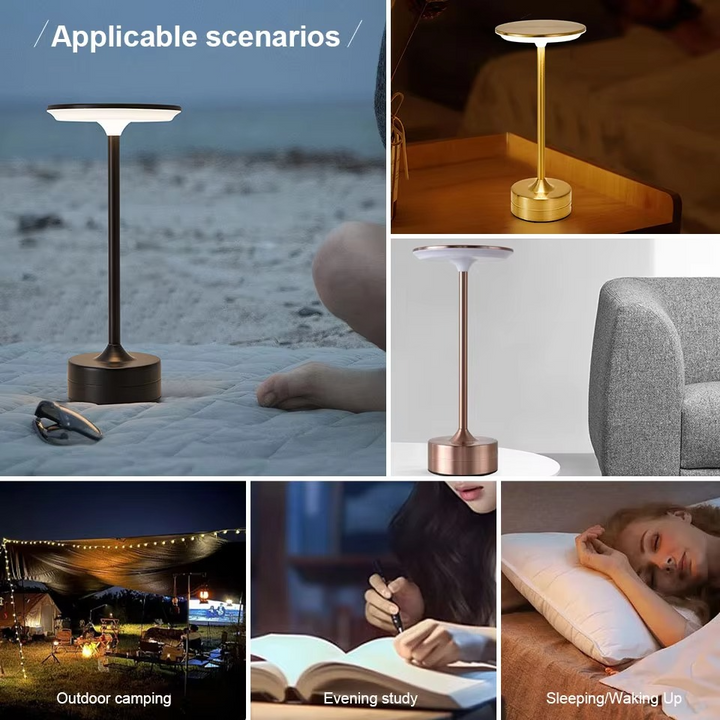 Skanto | USB-oppladbar LED berøringssensor bordlampe