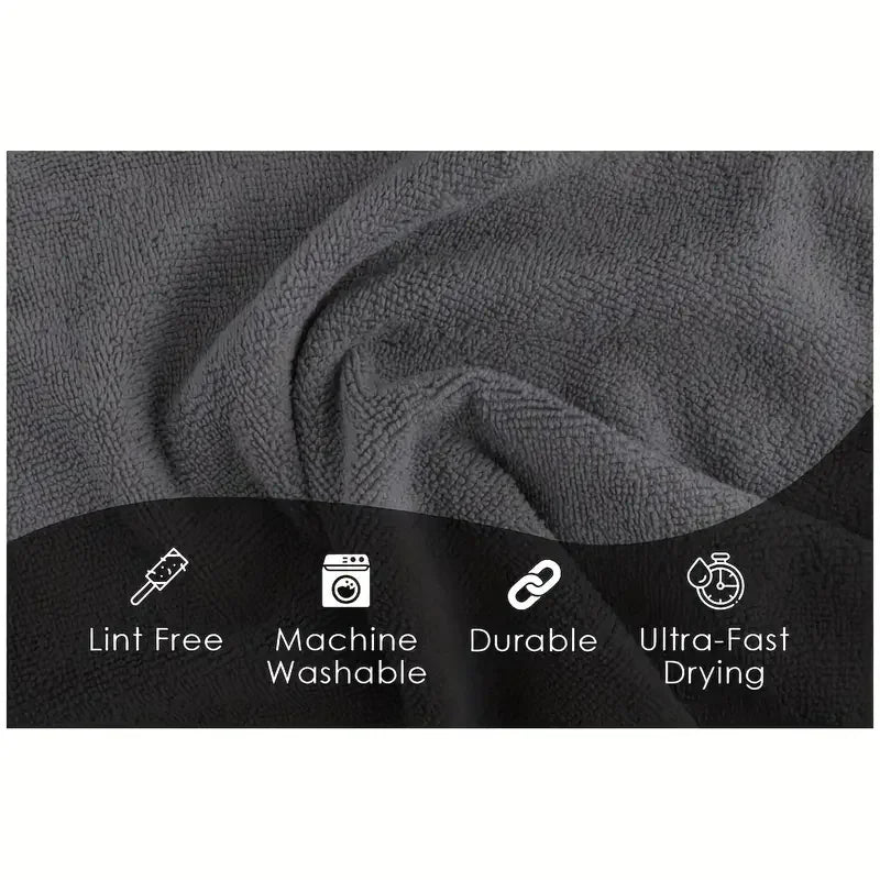 CleanPro 5-delt sett Mikrofiber Rengjøringskluter | Skanto