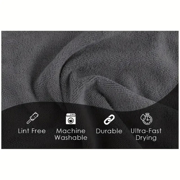 CleanPro 5-delt sett Mikrofiber Rengjøringskluter | Skanto