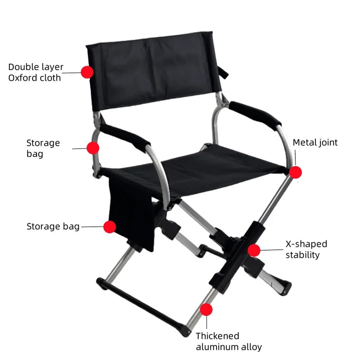 Chill & Go Lettvekt Foldsbar Utendørs Camping Stol | Skanto