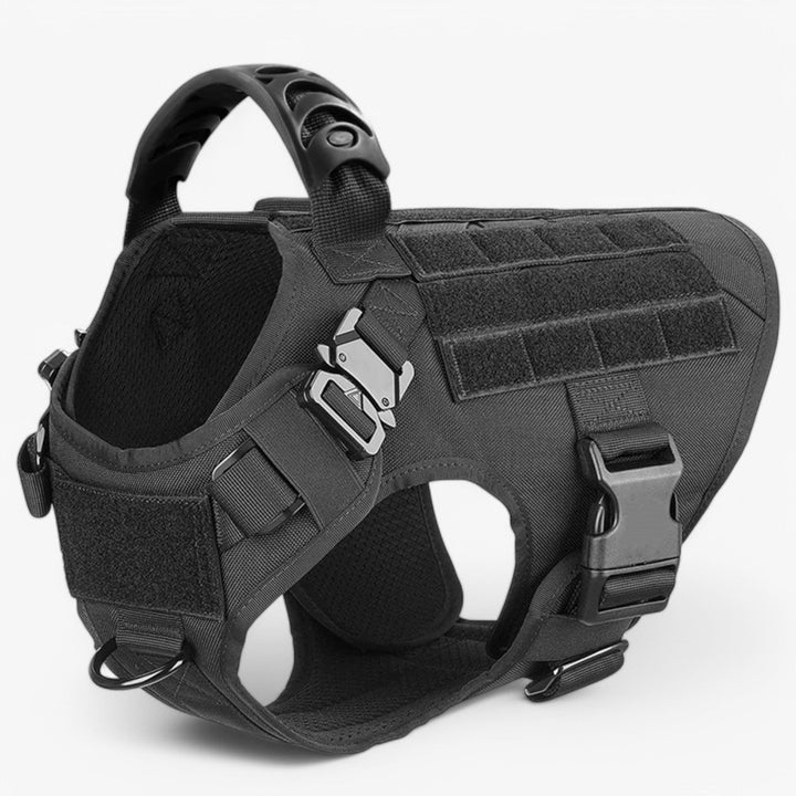 Skanto | KrachtGrip Hundesele – Justerbar Taktisk Sele for Trening & Turer
