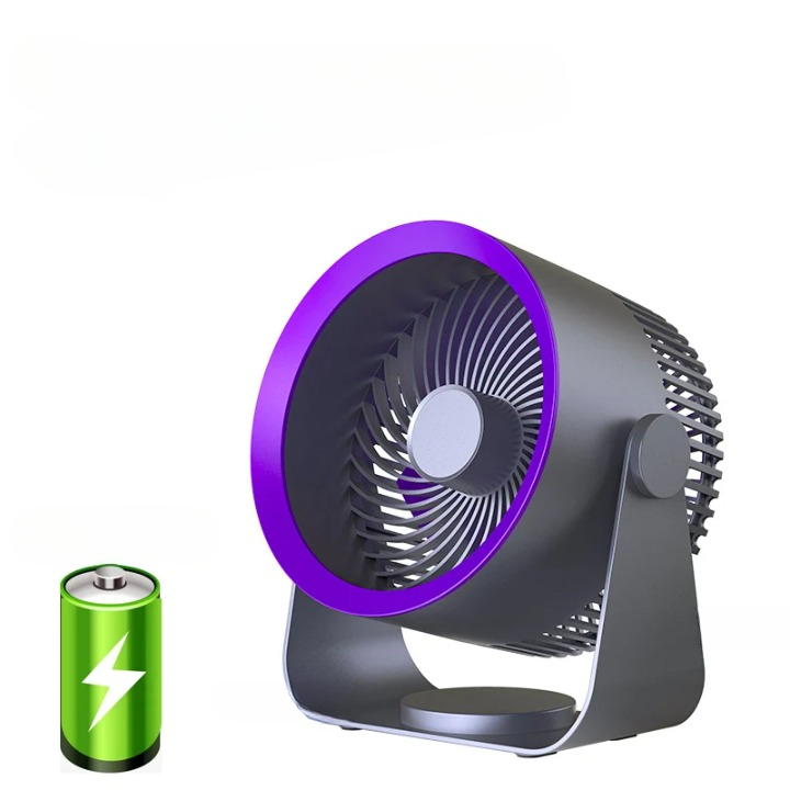 Skanto | Multifunksjonell Elektrisk Vifte Sirkulator med 4000mAh Batteri – AirFlex