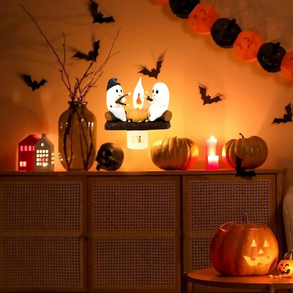 Skanto | 👻 Spøkelseshbål med flakkende nattlys 🎃 ❤️‍🔥