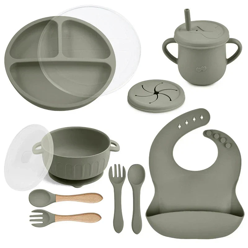 BabyCare Set - 10-delt BPA-fri serviset for barn