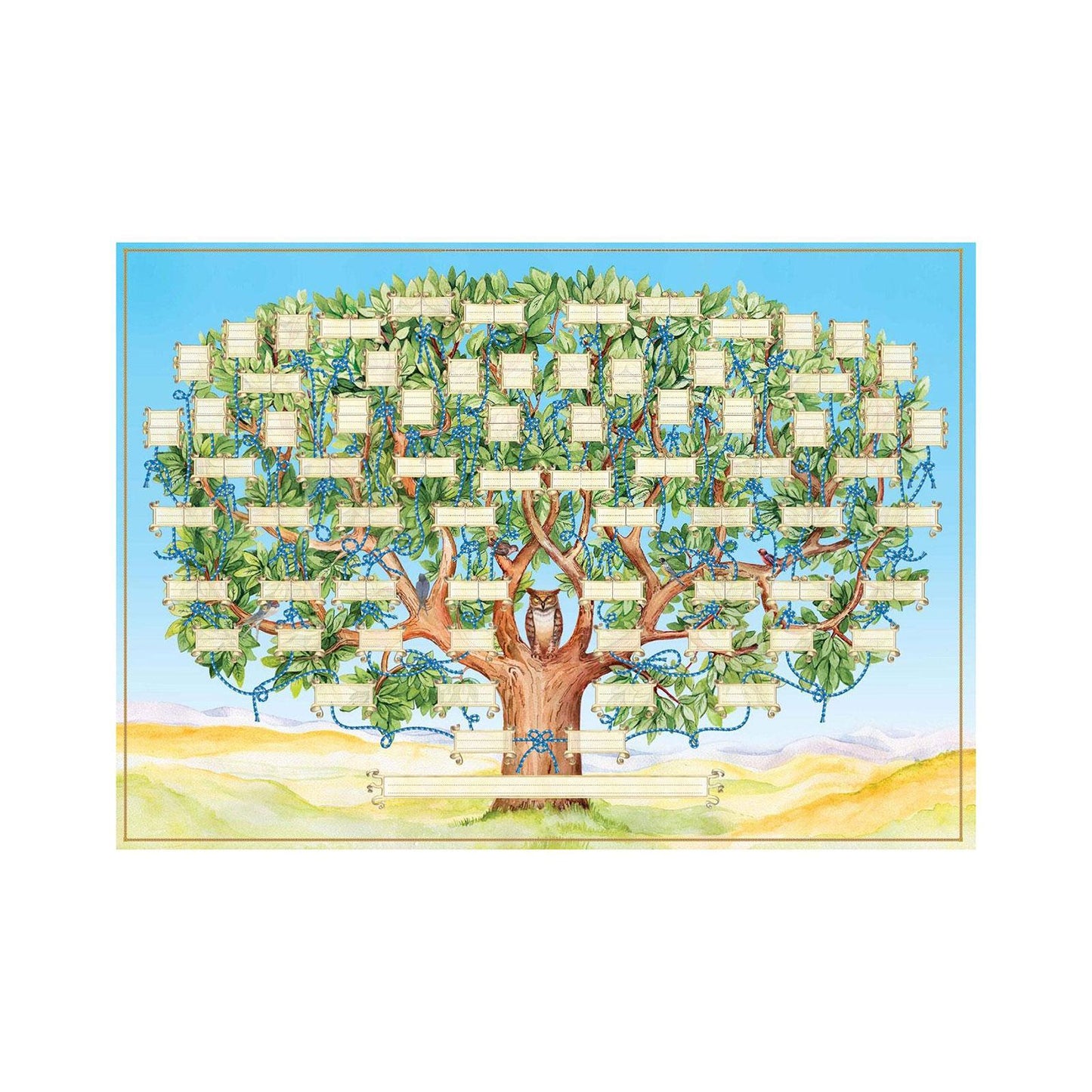 Norvo | Kletshuts Familietre - Gjør-Det-Selv Familietre Diagram