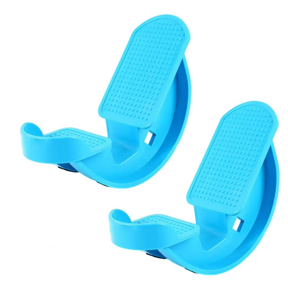 2er-Pack Fußwippen-Wadenstrecker zur Linderung von Plantarfasziitis, Achillessehnenentzündung, Knöchel- og Unterschenkelmuskelverspannungen, 27 x 13 cm Große Schrägbretter