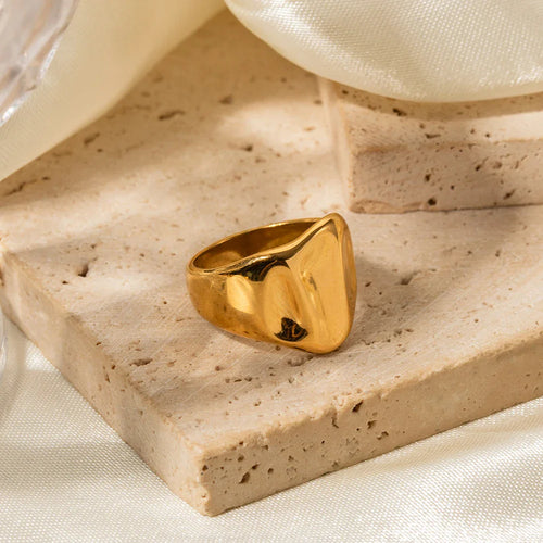 Skanto | Bred Bølge Teksturert Ring