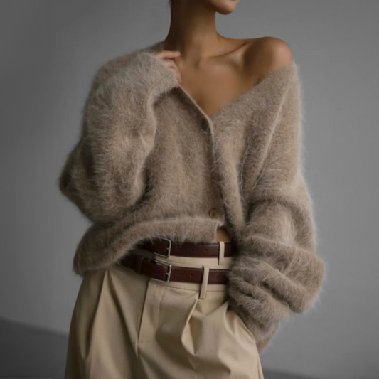 Norvo | Cashmere cardigan med oversized snitt