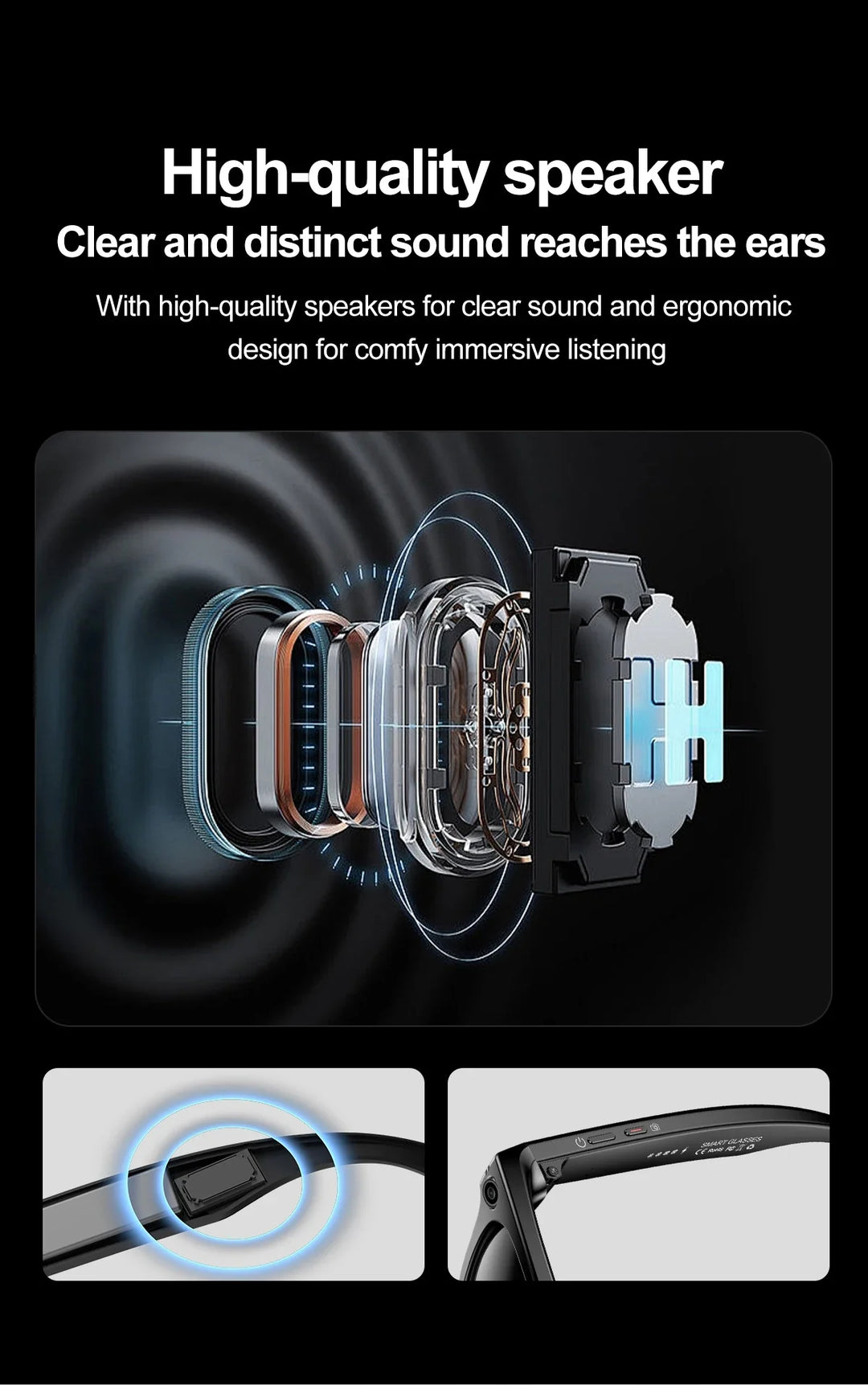 Skanto | Smarte Bluetooth Kamera Briller