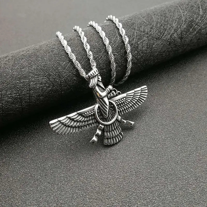Skanto | Zoroastrisk Faravahar / Ahura Mazda anheng halskjeder