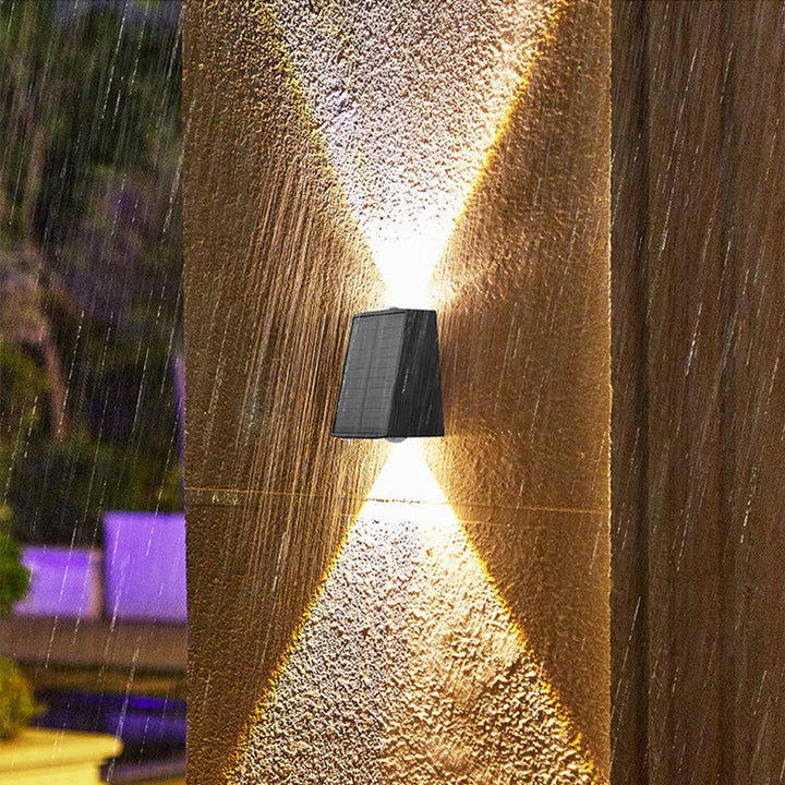 Solar LED Vegglys Skanto