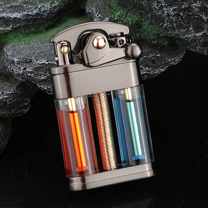 Elegant Retro Slim Metal Lighter | Skanto