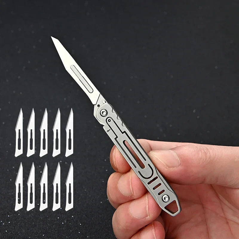 Utbyttbare kniver Faltbar EDC-kniv | Skanto
