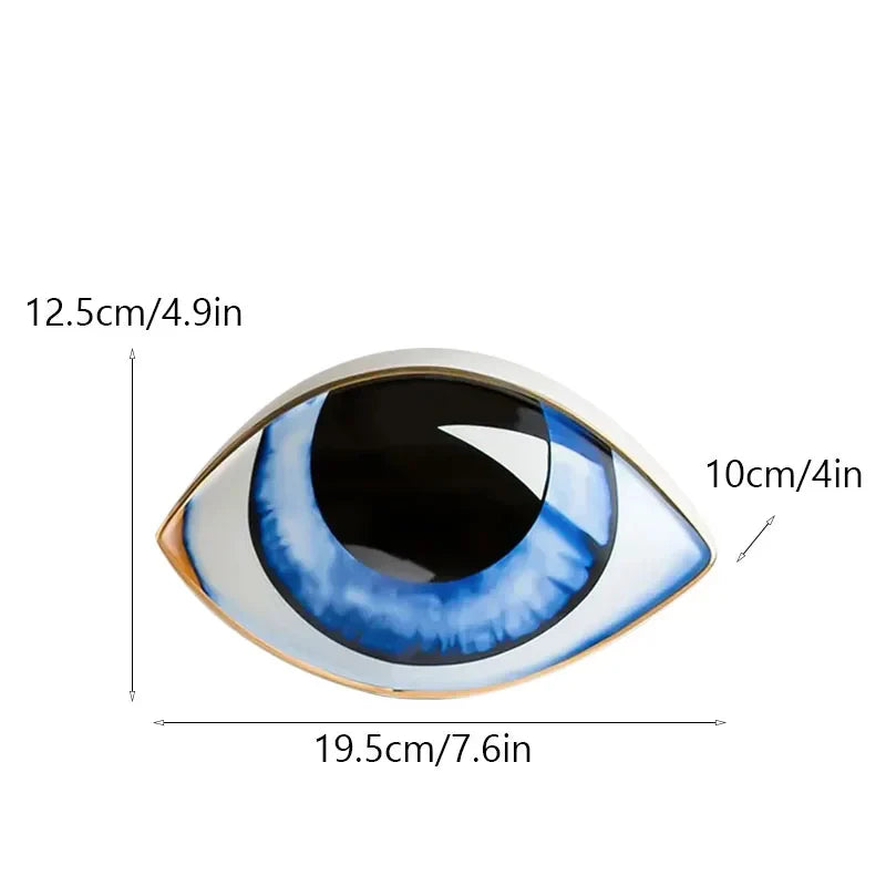Skanto | Mystic Eye Skulptur Keramisk Hjem Dekor