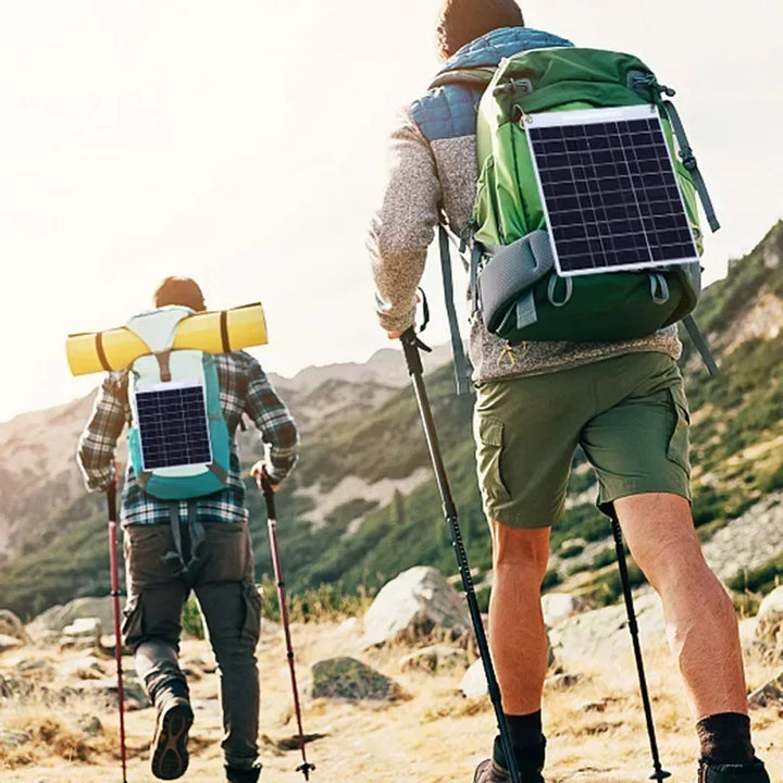 Skanto | Bærbart Solcellepanel SOLVION Lading 100W | 5V | Dual USB | Vanntett | Utendørs & Camping