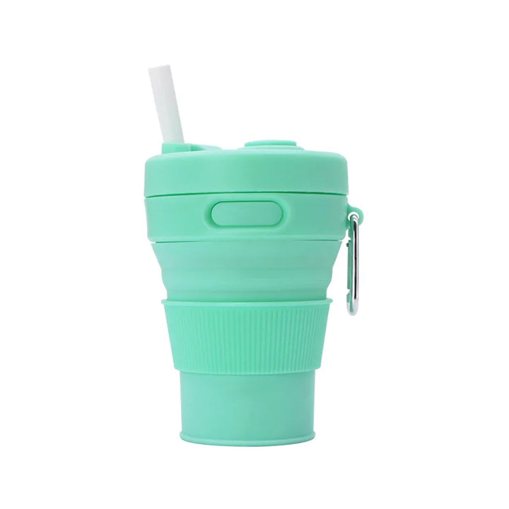 Gjenbrukbar Bærbar Sip-and-Go Sammenleggbar Kopp | Skanto
