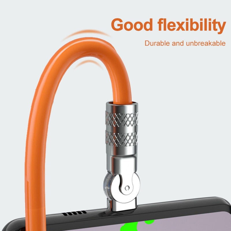 Norvo | Cord Master Telefon Hurtiglading Rotérbar Kabel