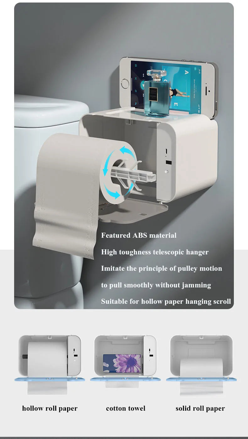 Skanto | Veggmontert Smart Automatisk Papirvevdispenser